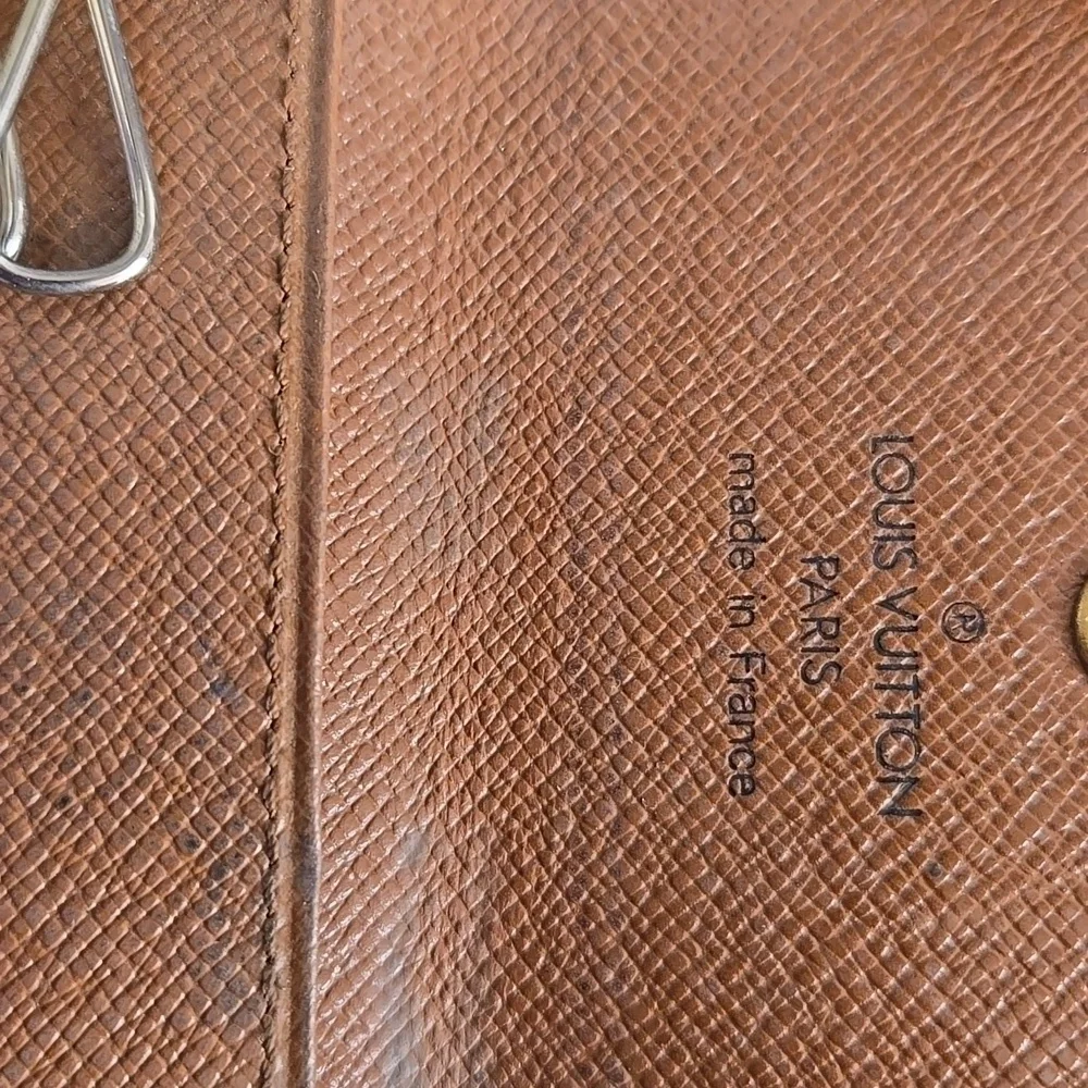 Louis Vuitton Dark Brown Monogram 4 Row Keycase